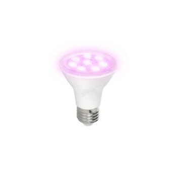 Növénytermesztő LED izzó LED PLANTY B E27 7W E27 1200K fehér Kobi Design, lila fényű, 185lm, ≥12, KOBI-004012 kép