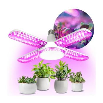 LED növénynevelő lámpa LED PLANTY E27 40W Kobi Design, 1200K, lila fényű, 1400lm, KOBI-001509 kép