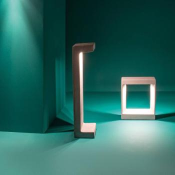 LED ösvény világítás E192, beton, 70 cm magas kép