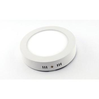 LED panel , 12W , falon kívüli , kerek , meleg fehér , Epistar chip , 2 + 1 év garancia , LEDISSIMO kép