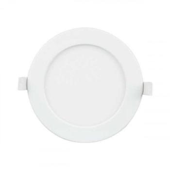 LED panel , 12W , süllyesztett , kerek , CCT , 3 színhőmérséklet , 3in1 , IP44 , Optonica kép