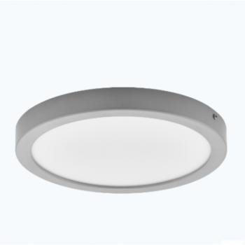 LED panel , 15W , falon kívüli , kerek , természetes fehér , ezüst keret , EGLO , IDUN 2 , 75636 kép