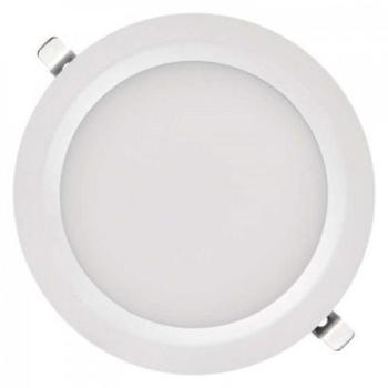 LED panel , 16 Watt , süllyesztett , kerek , természetes fehér , IP44 , EMOS , 5 év garancia kép
