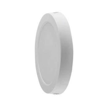 LED panel , 18W , falon kívüli , kerek , természetes fehér , V-TAC kép