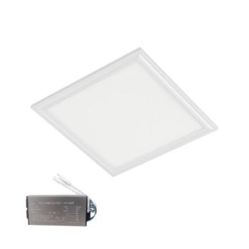 LED PANEL 48W 6400K 595x595mm IP44 FEHÉR KERET +INVERTERREL kép