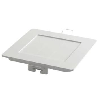 LED panel , 5W , süllyesztett , négyzet , meleg fehér , INESA kép