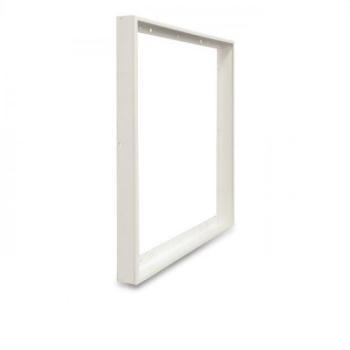 Led panel , beépítő keret , magasított, KLIKK , 600 x 600 x 68 mm , fehér kép