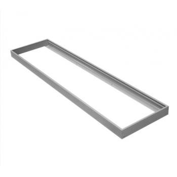 Led panel , beépítő keret , magasított , rugós , 1200x300x55 mm , fehér , Capri kép