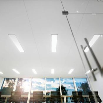 LED panel Fled, 3,600 lm, 120x30 cm, 115°, 3,000 K kép