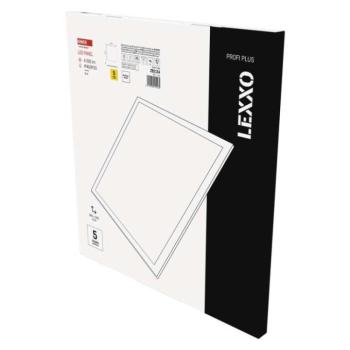 LED panel LEXXO 60 × 60 cm / 25 mm, 30 W, 4200 lm, sülly., semleges fehér, IP44/IP20 kép