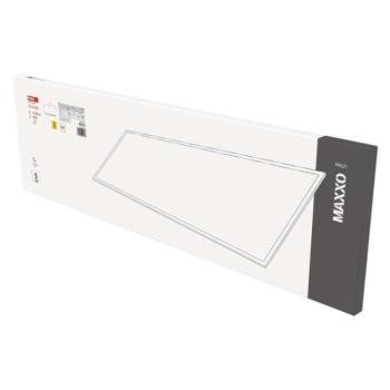 LED panel MAXXO 30 × 120 cm / 10 mm, 36 W, 4320 lm, süllyesztett, semleges fehér, IP20 kép