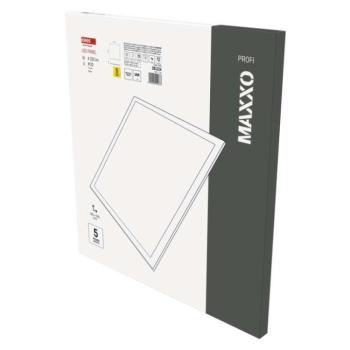 LED panel MAXXO 60 × 60 cm / 10 mm, 36 W, 4320 lm, sülly., semleges fehér, UGR kép