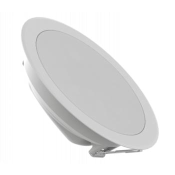 LED panel , mélysugárzó , 24W , süllyesztett , kerek , hideg fehér , IP40/IP20 , TOSHIBA , 5 év garancia kép