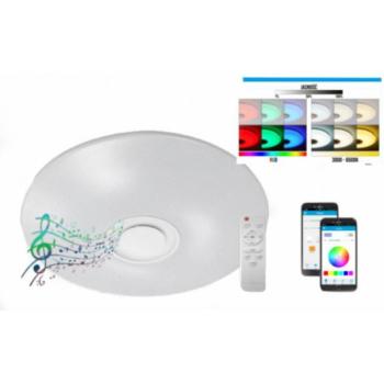 LED panel , mennyezeti , falon kívüli , 72W , Bluetooth hangszóróval , RGB , CCT , dimmelhető , IP20 , Porto kép