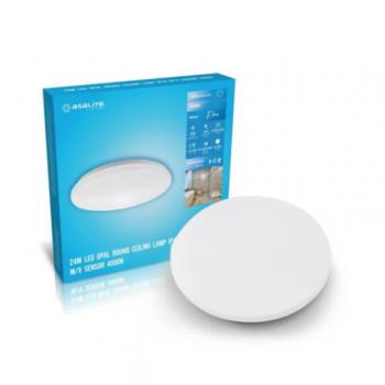 Asalite LED Mennyezeti Lámpa Dora IP44 24W 4000K (2470 lumen) Kerek + Mikróhullámú szenzor kép