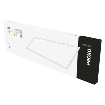 LED panel PROXO 30 × 120 cm, 10 mm, 33 W, 4360 lm, süllyesztett, semleges fehér, IP20, 4000K, 220–240V, CRI> 80, Természetes fehér, EMOS, ZB3114 kép