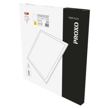 LED panel PROXO 60×60 cm / 10 mm, 33 W, 4100 lm, sülly., semleges fehér, UGR kép