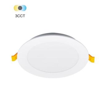 LED panel, süllyeszthető, HELEN 5W 3CCT (3000K/4000K/6000K) 525lm kivágó nyílás: Ø75MM IP54 kerek 2027495 VITO kép