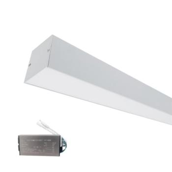 LED PROFIL FELÜLETRE SZERELHETŐ S77 24W 4000K 600MM FEHÉR+SÜRGŐSSÉGI KÉSZLETTEL kép