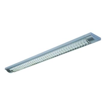 LED raszteres lámpa 444 G13/T8 foglalattal, ezüst kép