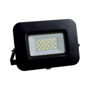 LED reflektor , 10 Watt , Ultra Slim , hideg fehér , Epistar chip , 5 év garancia , fekete kép