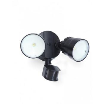 Led reflektor , 12W , mozgásérzékelős , hideg fehér , 5000K , kültéri , IP54 , LUTEC , SHRIMP kép