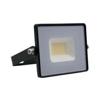 LED reflektor , 20 Watt , Ultra Slim , meleg fehér , E-series , fekete kép