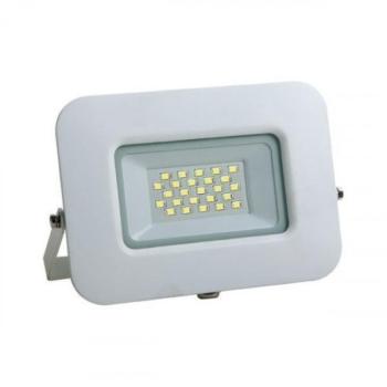 LED reflektor , 20 Watt , Ultra Slim , természetes fehér , Epistar chip , 5 év garancia , fehér kép