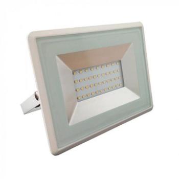 LED reflektor , 30 Watt , Ultra Slim , természetes fehér , E-series , fehér kép
