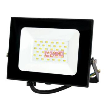 LED reflektor 30W, 2550 lm, fekete kép