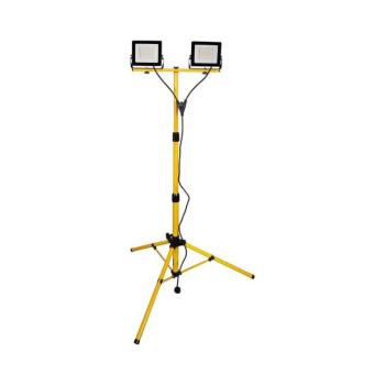 LED reflektor állvánnyal, 2× LED, 30 W, 230 V, 6500 K, IP65, sárga 336088