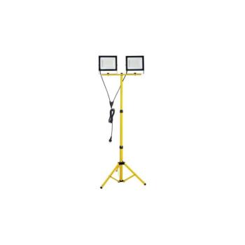 TIGRA reflektor, háromlábú, 2x100W, 4000K, IP54, 200W, természetes fehér, 17000lm, CRI≥80, KOBI-003940 kép