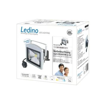 LED reflektor Benrath NB, vészvilágítás újratölthető akkumulátorral kép