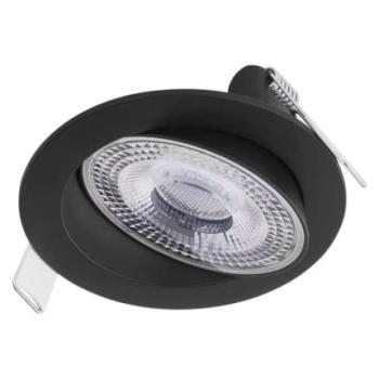 LED reflektor GERI fekete, kerek, 6,5W CCT kép