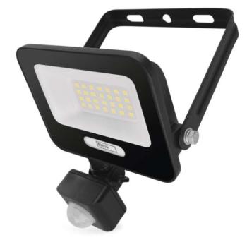 LED reflektor GLARO PIR 20 W, fekete, IP54, 2000 lm, természetes fehér, 4000K, 220-240V, CRI> 80, EMOS, ZS2324B kép