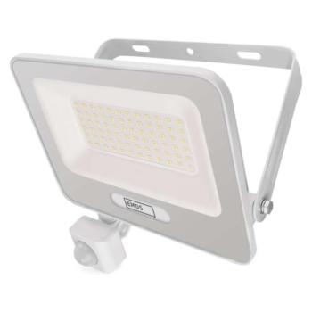 LED reflektor GLARO PIR 50 W, fehér, IP54, 5000 lm, természetes fehér kép