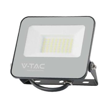 LED reflektor Slimline, 30w, 6500K, hideg fehér, 4800lm, fekete, CRI>70, IP65, V-TAC, 23693 kép