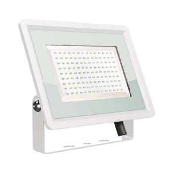 LED reflektor Slimline F osztály, 200w, 4000K, természetes fehér, 17600lm, 110°, fehér, CRI>70, IP65, V-TAC, 6735 kép