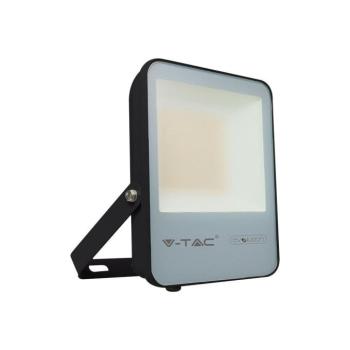 LED reflektor Slimline PRO, 30w, 6400K, hideg fehér, 5550lm, 100°, fekete, CRI>70, IP65, V-TAC, 20450 kép
