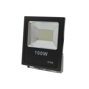 LED reflektor smd, 100W, 6000K, hideg fehér, 8000 lm, fekete, IP66, Optonica, 5443 kép