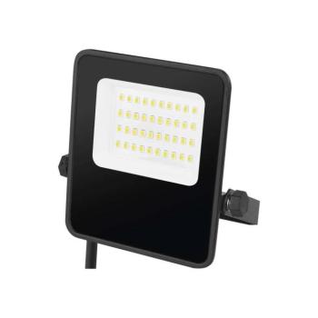 VISIO LED reflektor 20W természetes fehér, 4000K, 3000, 220-240V, CRI> 80, fekete, IP65, EMOS, ZS2523 kép