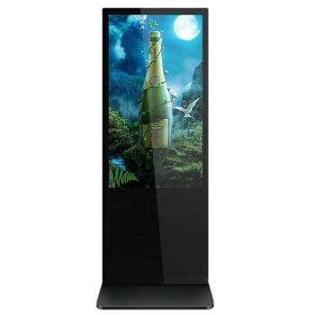 LED reklámkijelző 2k 43 hüvelykes álló állvány android - érintőképernyős, fekete, Optonica, 10671 kép