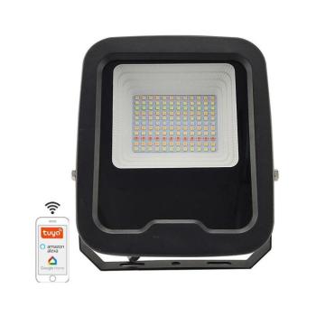 LED RGB állítható fényerőjű reflektor 30W 230V 3000-6500K Wi-Fi Tuya IP65 LF6033W kép