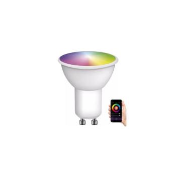 LED izzó GoSmart MR16, GU10, 4,8 W (35 W), 400 lm, RGB, dimmelhető, WiFi, 220-240V, CRI>80, EMOS, ZQW832R kép