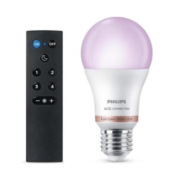 LED RGB dimmelhető izzó Philips SMART A60 E27/8,5W/230V 2200-6500K + távirányító 8721103159700 kép