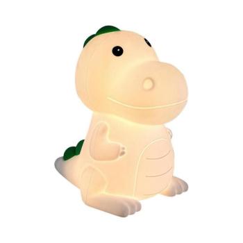 Dinoszaurusz formájú RGB-LED dimmelhető, újratölthető gyermek éjszakai lámpa LED/2,5W/5V 3000K 1200 mAh DINO NOC kép