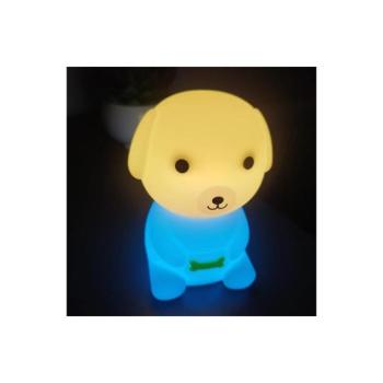 LED RGB dimmelhető újratölthető gyermek éjszakai lámpa LED/2,5W/5V 3000K 1200 mAh kutya PES NOC kép