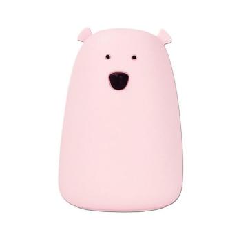 LED RGB gyerek érintős lámpa BEAR LED/0,8W/5V rózsaszín + USB 312976 kép