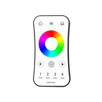 LED RGB/RGBW távirányítós érzékelő 4 zónás rf 2.4g r8, dimmelhető, fehér, Optonica, 6344 kép
