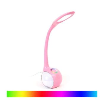 LED RGB Szabályozható asztali lámpa LED/7W/230V rózsaszín PDL20P kép